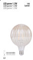 LED-pære Stripes Amber 1,5 W E27
